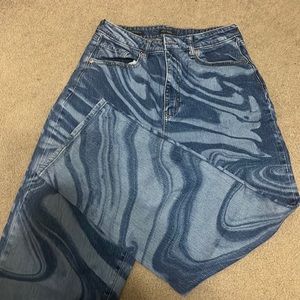 Wild Fable Wavy Pattern Jeans